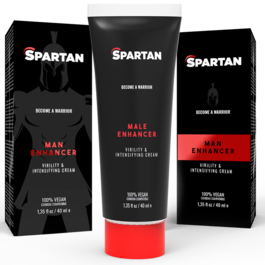 SPARTAN – COUPLE GEL VIRILITÉ ET CRÈME INSENSIFIANTE 100% VEGAN