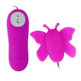 BAILE – LOVE EGGS STIMULATEUR DE CLITORIS PAPILLON 12 VITESSES TÉLÉCOMMANDE LILAS