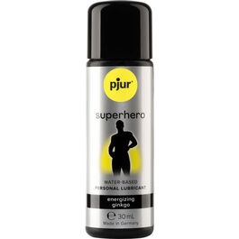 PJUR – LUBRIFIANT ÉNERGISANT SUPER-HÉROS GINKGO 30 ML