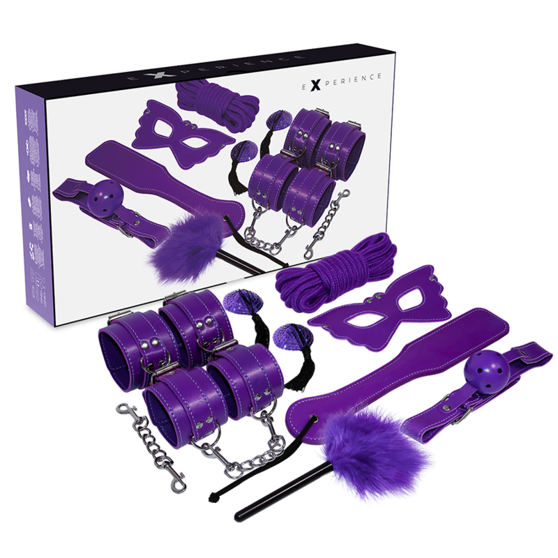 EXPERIENCE – KIT FÉTICHE BDSM SÉRIE VIOLET