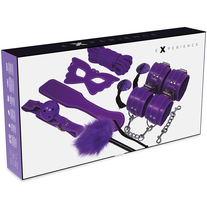 EXPERIENCE – KIT FÉTICHE BDSM SÉRIE VIOLET