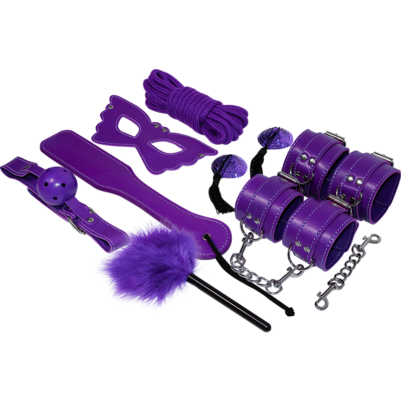 EXPERIENCE – KIT FÉTICHE BDSM SÉRIE VIOLET