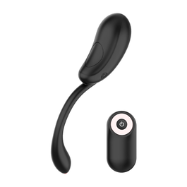 COQUETTE CHIC DESIRE – OEUF VIBRANT TÉLÉCOMMANDE RECHARGEABLE NOIR/OR