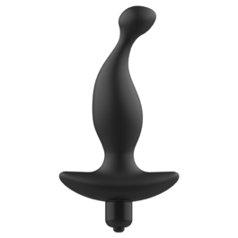 ADDICTED TOYS – MASSEUR ANAL AVEC VIBRATION NOIRE MODÈLE 1