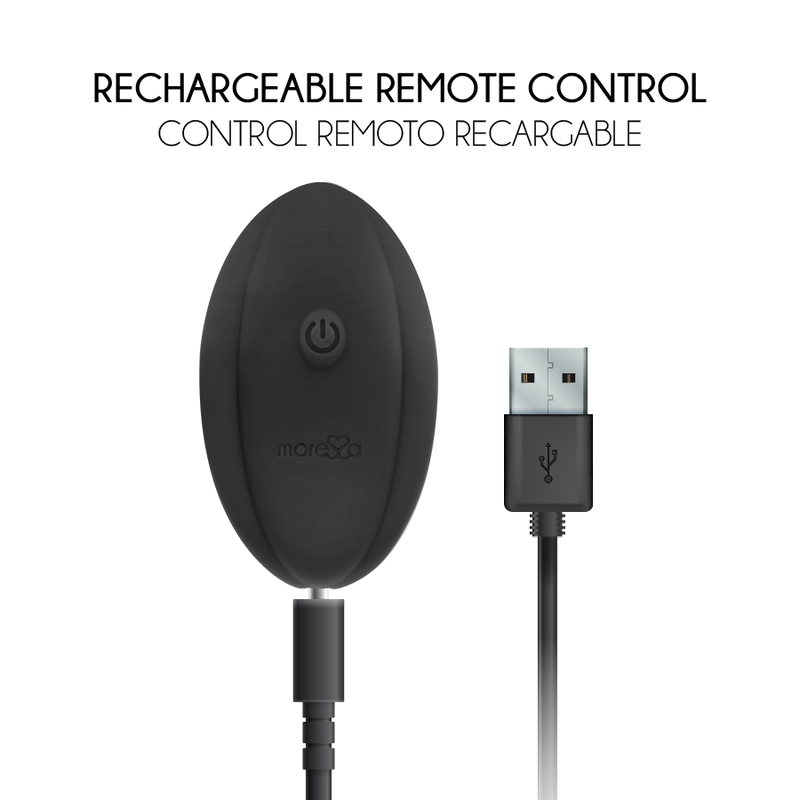 MORESSA – STIMULATEUR TÉLÉCOMMANDE LAUREN POUR COUPLES