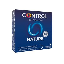 CONTROL – PRÉSERVATIFS ADAPTA NATURE 3 UNITÉS
