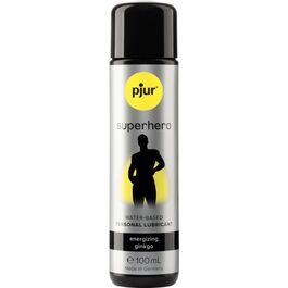 PJUR – LUBRIFIANT ÉNERGISANT SUPER-HÉROS GINKGO 100 ML