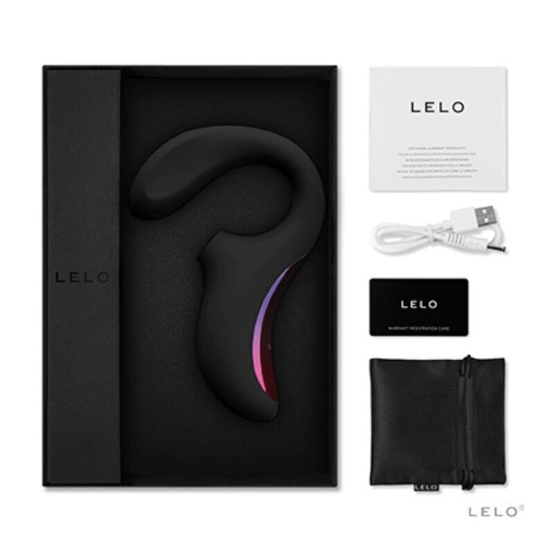 LELO – ENIGMA CRUISE MASSEUR SONIQUE DOUBLE STIMULATION NOIR