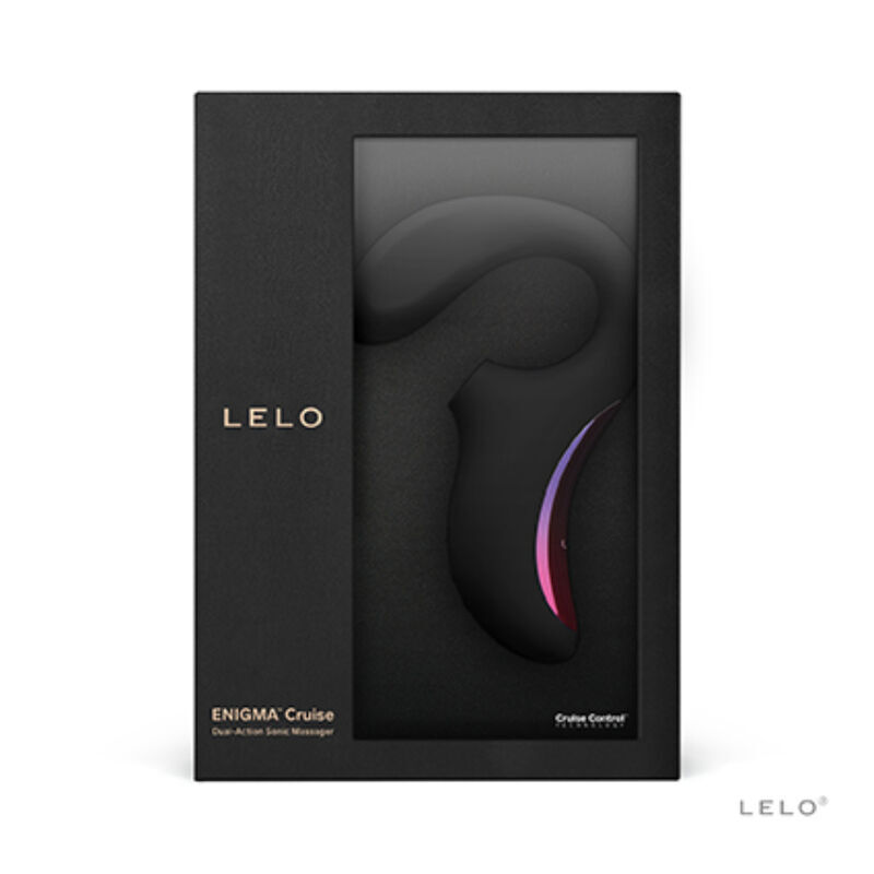 LELO – ENIGMA CRUISE MASSEUR SONIQUE DOUBLE STIMULATION NOIR