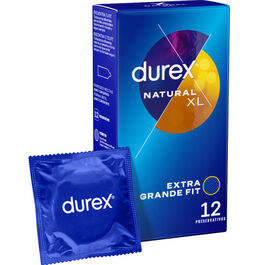 DUREX – NATUREL XL 12 UNITÉS
