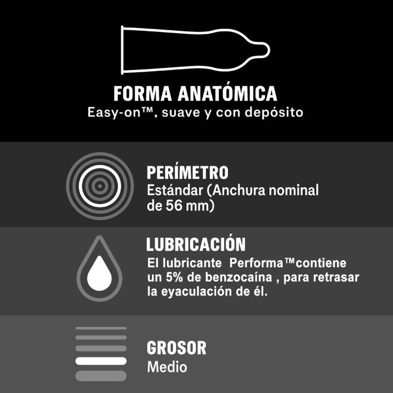 DUREX – PLAISIR PROLONGÉ RETARDÉ 12 UNITÉS