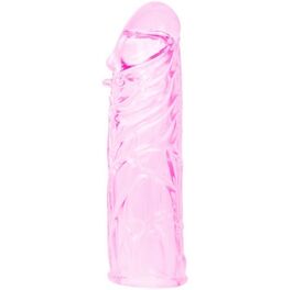 BAILE – HOUSSE DE PÉNIS EN SILICONE STIMULANTE ROSE 13 CM