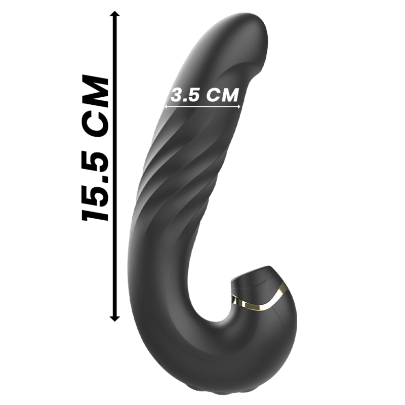 IBIZA – CLIP UP & DOWN + VIBRATEUR + ASPIRATION CLITORIS
