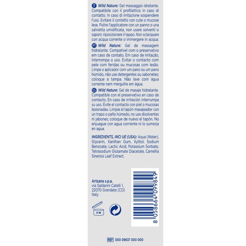 CONTROL – GEL DE MASSAGE NATURE SAUVAGE 3 EN 1 200 ML