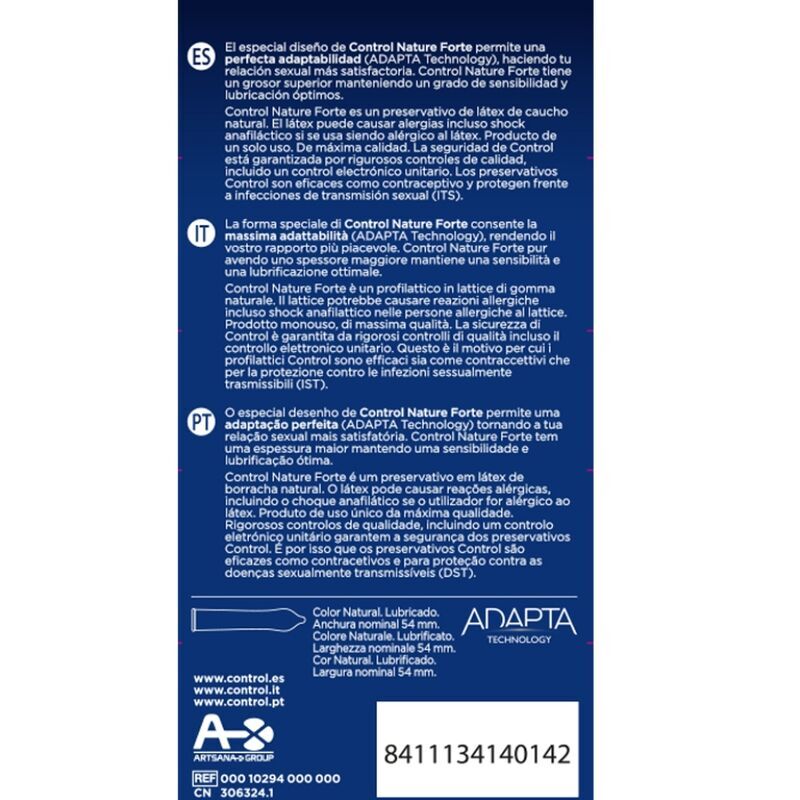 CONTROL – FORTE 12 UNITÉS