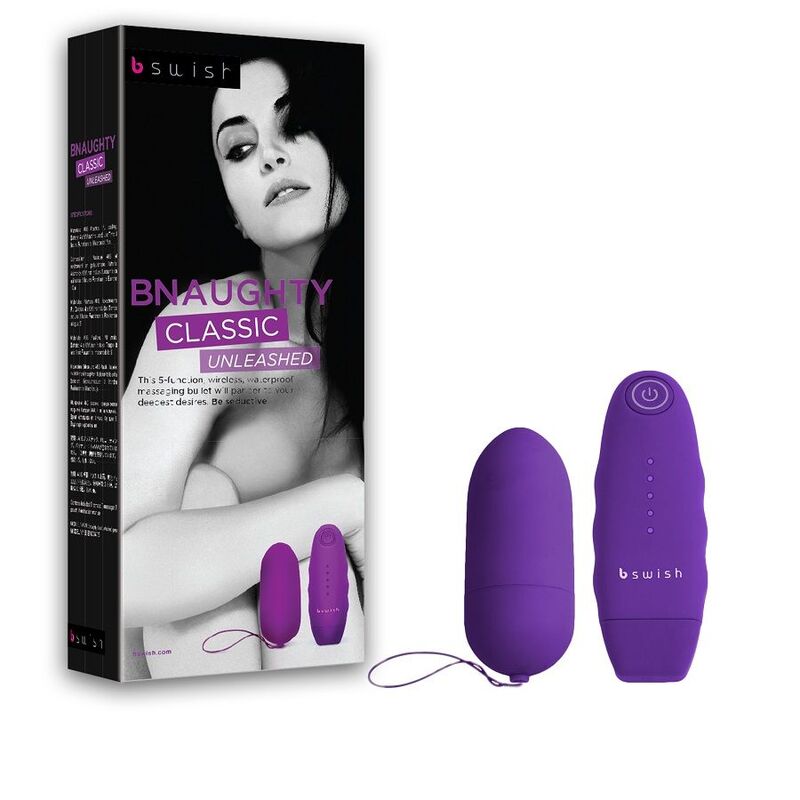 B SWISH – TÉLÉCOMMANDE BNAUGHTY UNLEASHED CLASSIC LILAS
