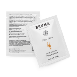 BRUMA – GEL GLISSANT À L » »ALOE VERA SAVEUR PINA COLADA 6 ML