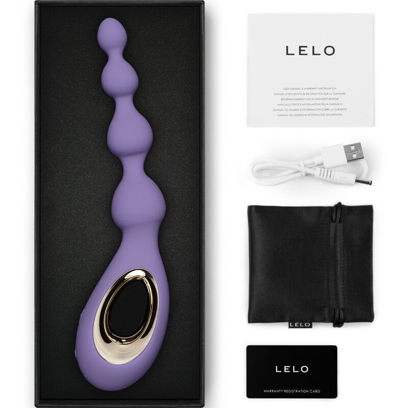 LELO – SORAYA BEADS MASSEUR ANAL VIOLET