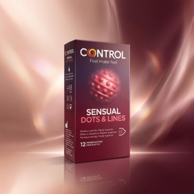 CONTROL - POINTS & LIGNES SENSUELLES POINTS ET VERGETURES 12 UNITÉS