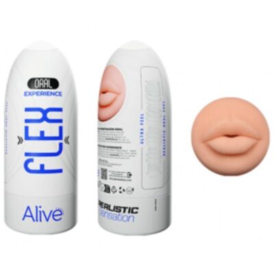 Alive - Masturbateur Mâle Flex Oral Taille M