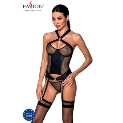 Passion Amanda Corset Cuero Ecologico S/m