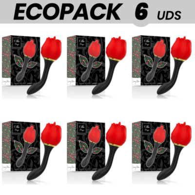 ECOPACK 6 UNITÉS - MIA PRAGA DOUBLE PLAISIR LÉCHAGE + ANAL