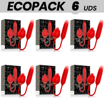 ECOPACK 6 UNITÉS - MIA VIENNA DOUBLE PLAISIR LÉCHAGE + HAUT ET BAS
