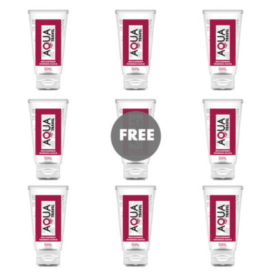 Aqua Travel - Lubrifiant A Base D''''eau Saveur Framboise Sauvage - 50 Ml 8+1 Offert