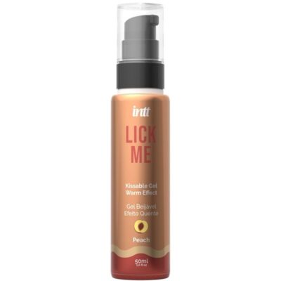 Intt - Gel Comestible Lick Me Peach Effet Chaleureux