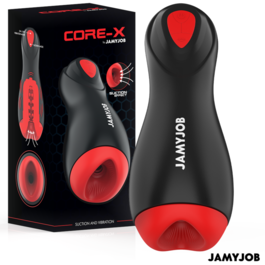 JAMYJOB - MASTURBATEUR AUTOMATIQUE CORE-X 5 MODES D''ASPIRATION ET DE VIBRATION