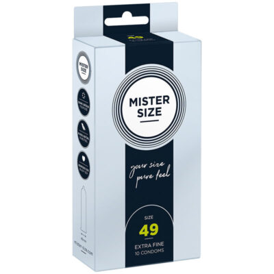 Mister Size - Préservatif Taille S 49 Mm (10 Unités)