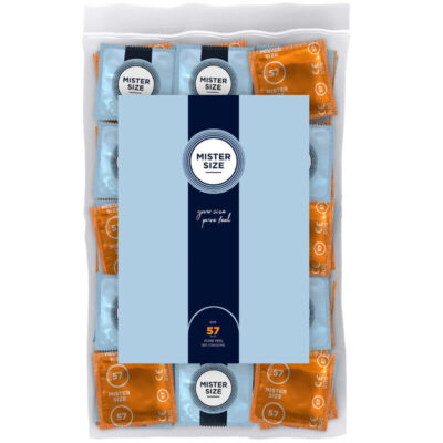 Mister Size - Préservatif Taille L 57 Mm (100 Unités)