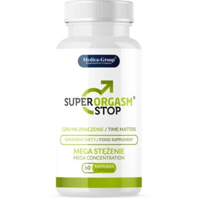 Medica Group - Super Orgasm Stop Delay pour Hommes 60 Capsules