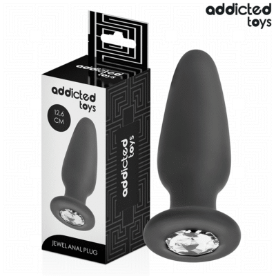 Addicted Toys - Plug Anal avec Bijou Taille L 12,6 Cm
