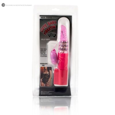 Baile - Rotateur de Lapin Rose avec Superstimulateur
