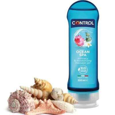 Control - 2 en 1 Massage & Plaisir Mer Méditerranée 200 Ml