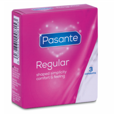Pasante - Préservatifs Gamme Régulière 3 Unités