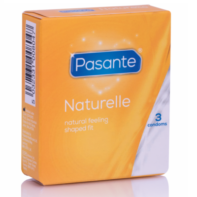 Pasante - Préservatif Naturelle 3 Pack
