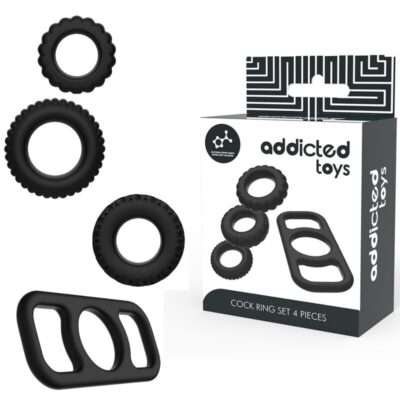 Addicted Toys - Ensemble Danneau Pénial 4 Pièces