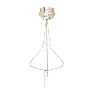 Bijoux - Désir Métallique Collier Métallisé Doré