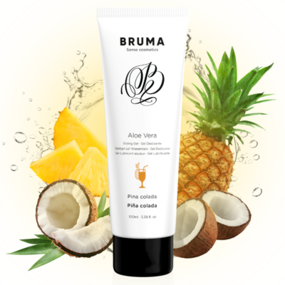 Bruma - Gel Glissant À L''''aloe Vera Saveur Pina Colada 100 Ml
