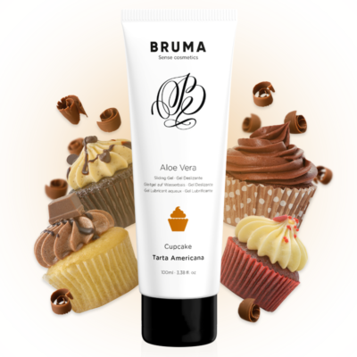 Bruma - Gel Glissant À L''''aloe Vera Saveur Cupcake 100 Ml