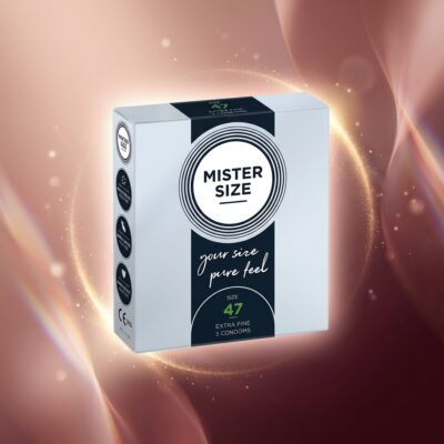 MISTER SIZE - PRÉSERVATIFS TAILLE XS 47 MM (3 UNITÉS)