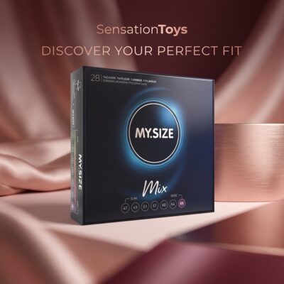 MY SIZE - MIX PRÉSERVATIFS 69 MM 28 UNITÉS