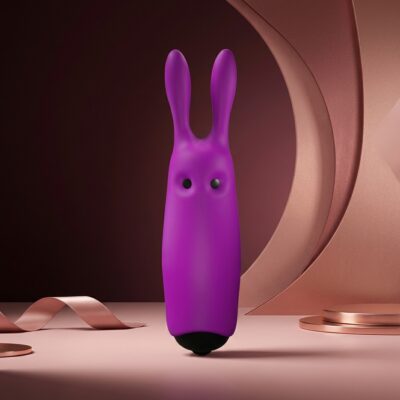 ADRIEN LASTIC - VIBRATEUR LAPIN VIOLET DE POCHE LASTIC