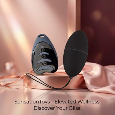 ALIVE - MAGIC EGG 3.0 OEUF VIBRANT TÉLÉCOMMANDE NOIR