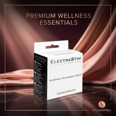 ELECTRASTIM - LINGETTES NETTOYANTES À L''ALCOOL 10 UNITÉS