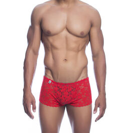 MOB - BOXER ENCAJE ROJO TALLA L/XL