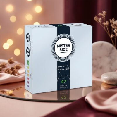 MISTER SIZE - PRÉSERVATIFS TAILLE XS 47 MM (36 UNITÉS)