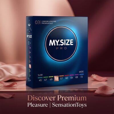 MY SIZE - PRO PRESERVATIFS 53 MM 3 UNITES